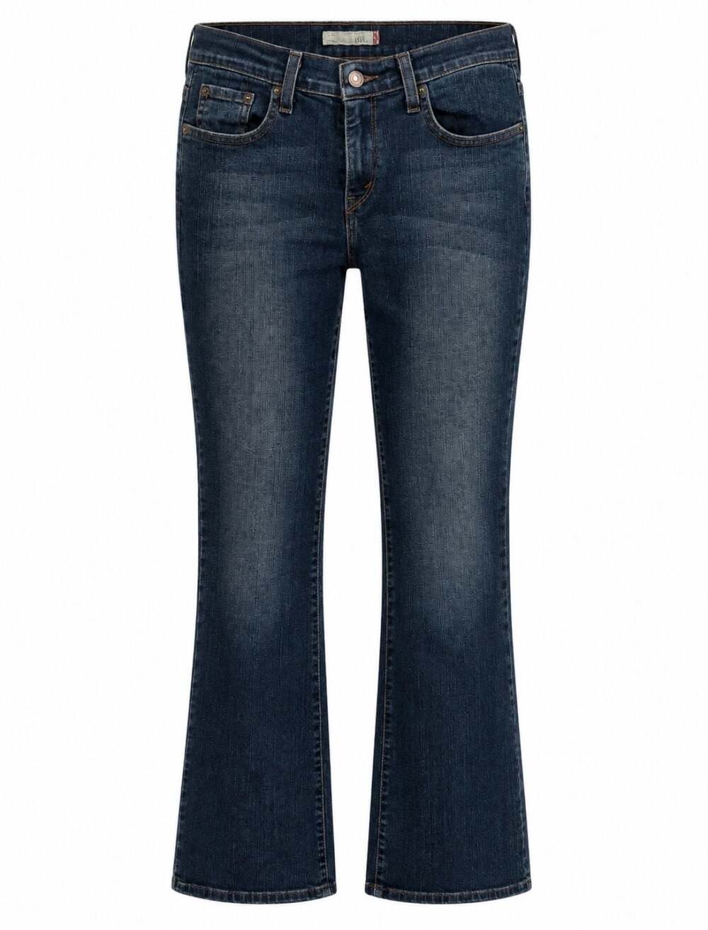 Levi Strauss & Co. 515 Boot Cut Women's Dark Wash Denim Jeans Size 6 Medium